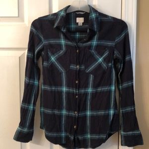 A New Day Flannel button down